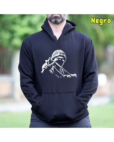 Antifa - Sudadera Hombre Con Capucha