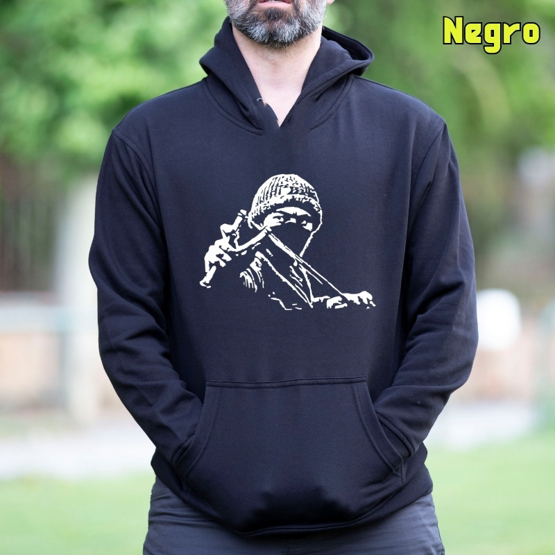 Antifa - Sudadera Hombre Con Capucha