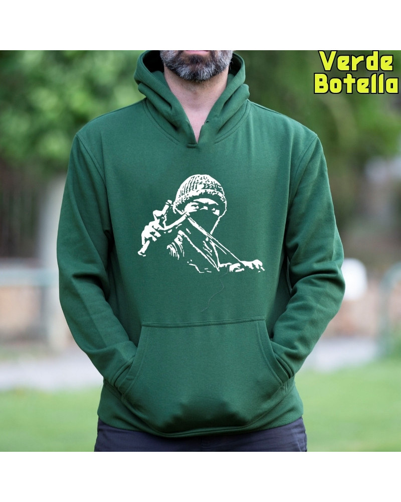 Antifa - Sudadera Hombre Con Capucha
