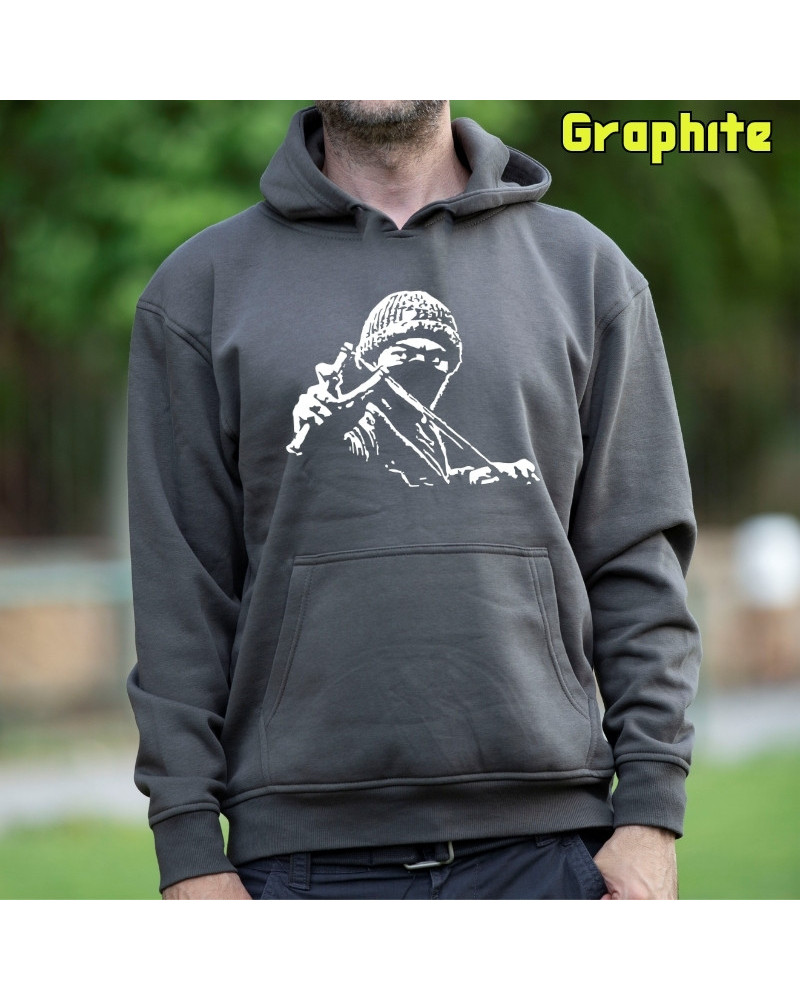 Antifa - Sudadera Hombre Con Capucha