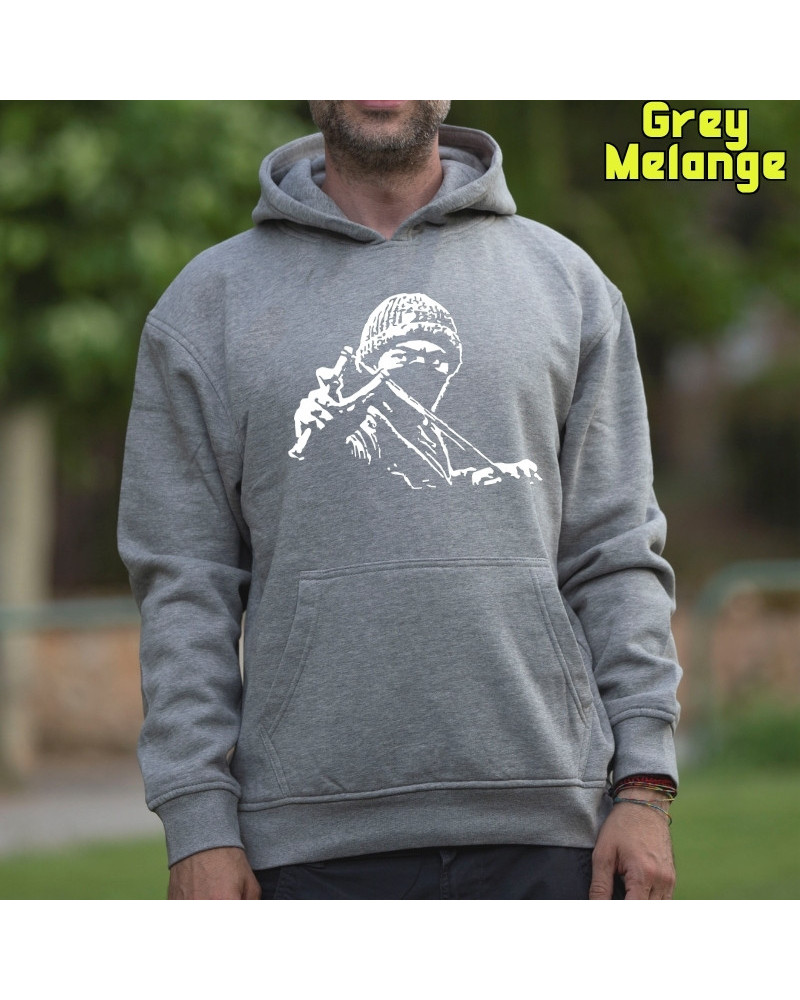 Antifa - Sudadera Hombre Con Capucha