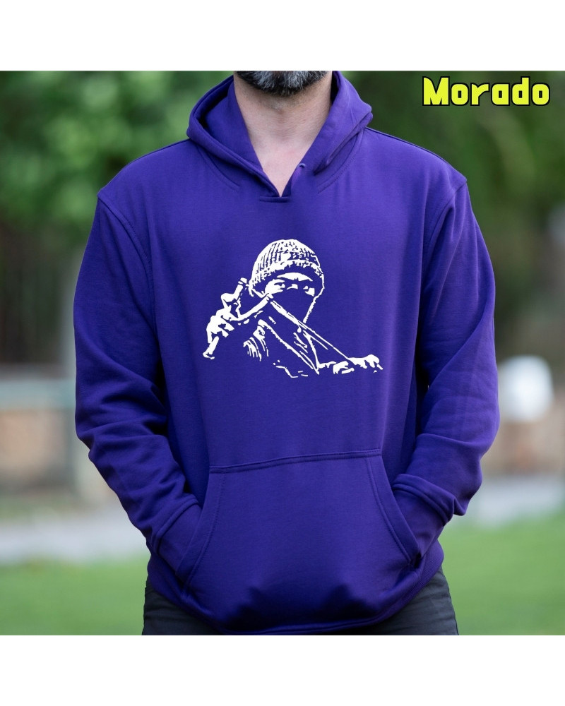Antifa - Sudadera Hombre Con Capucha