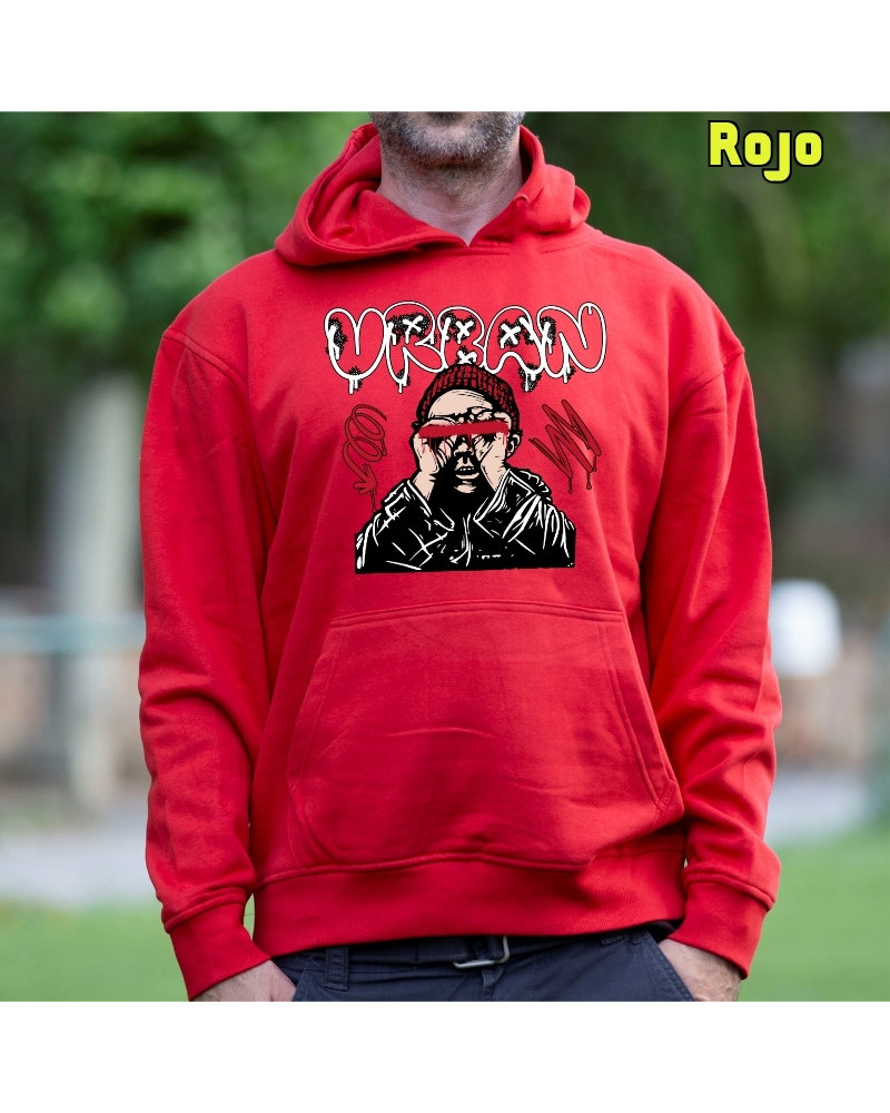 Urban - Sudadera Hombre Con Capucha