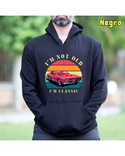 Soy Un Clasico - Sudadera Hombre Con Capucha