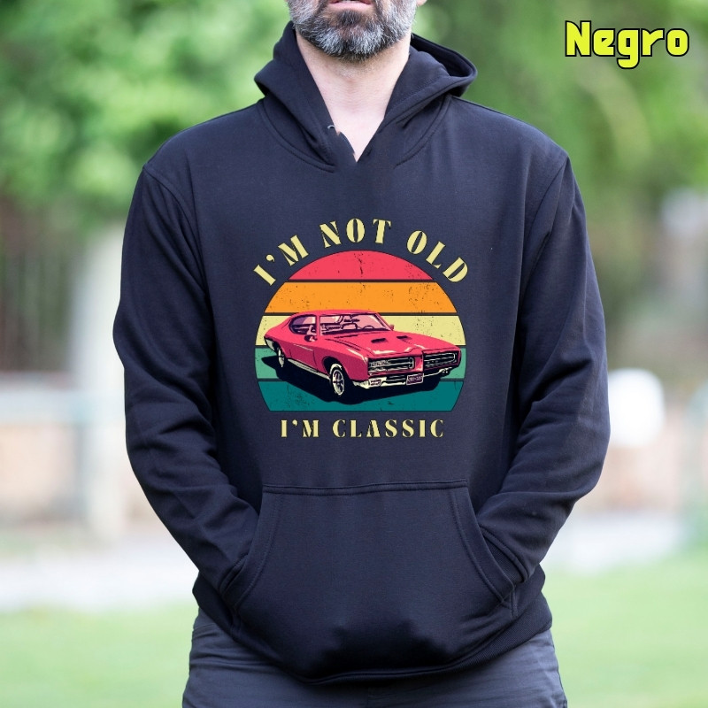 Soy Un Clasico - Sudadera Hombre Con Capucha