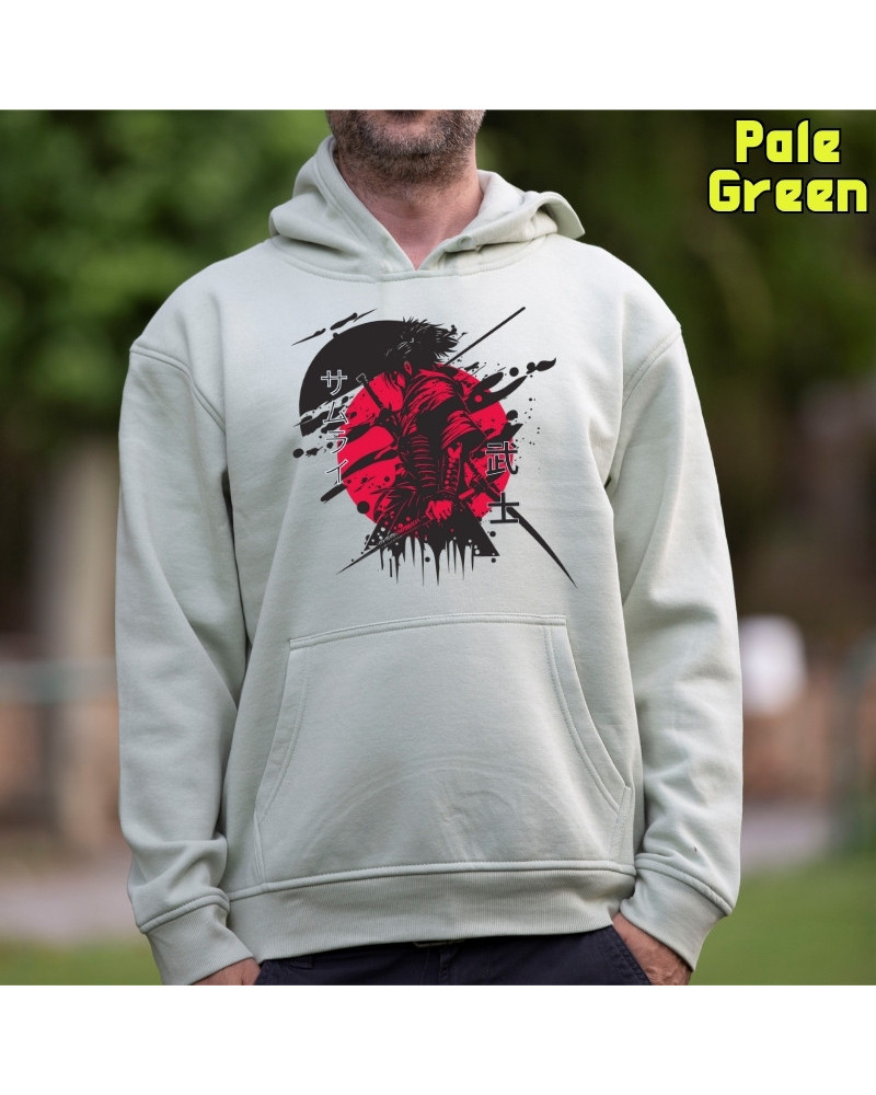 Red Samurai - Sudadera Hombre Con Capucha