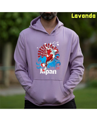 Red Japan - Sudadera Hombre Con Capucha