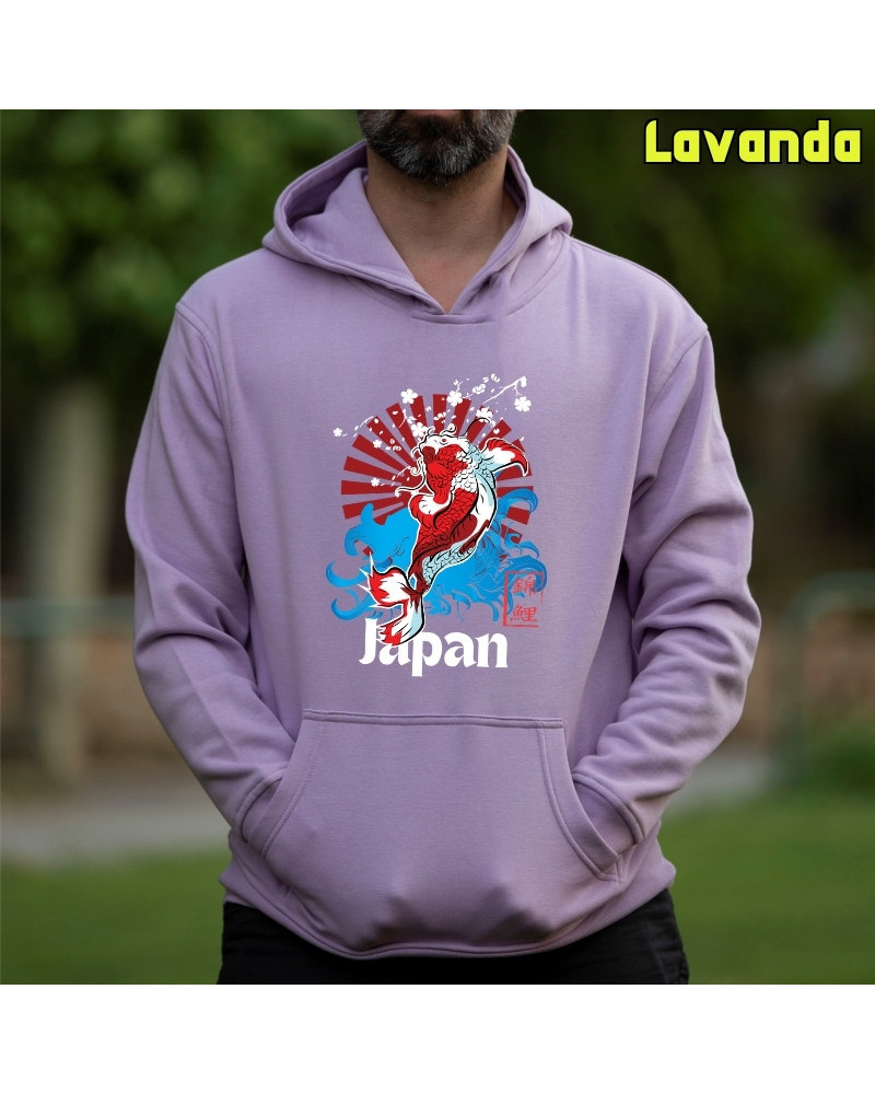Red Japan - Sudadera Hombre Con Capucha