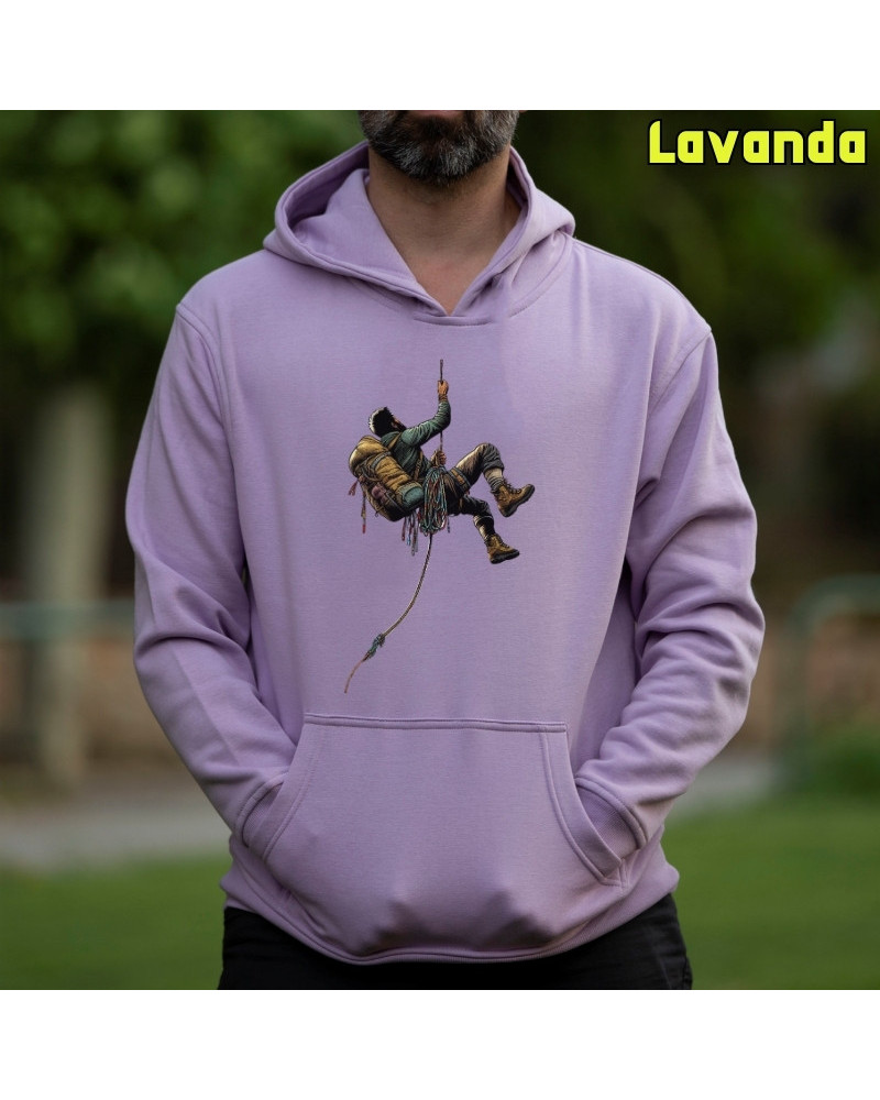 Rapelando - Sudadera hombre con capucha