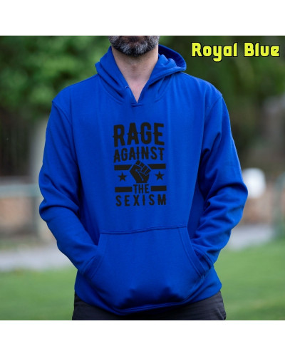 Rage Against The Sexism - Sudadera Hombre Con Capucha