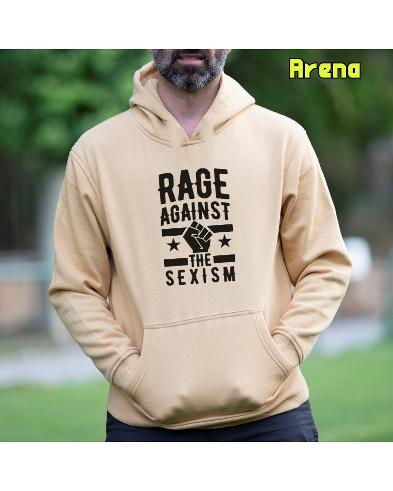 Rage Against The Sexism - Sudadera Hombre Con Capucha