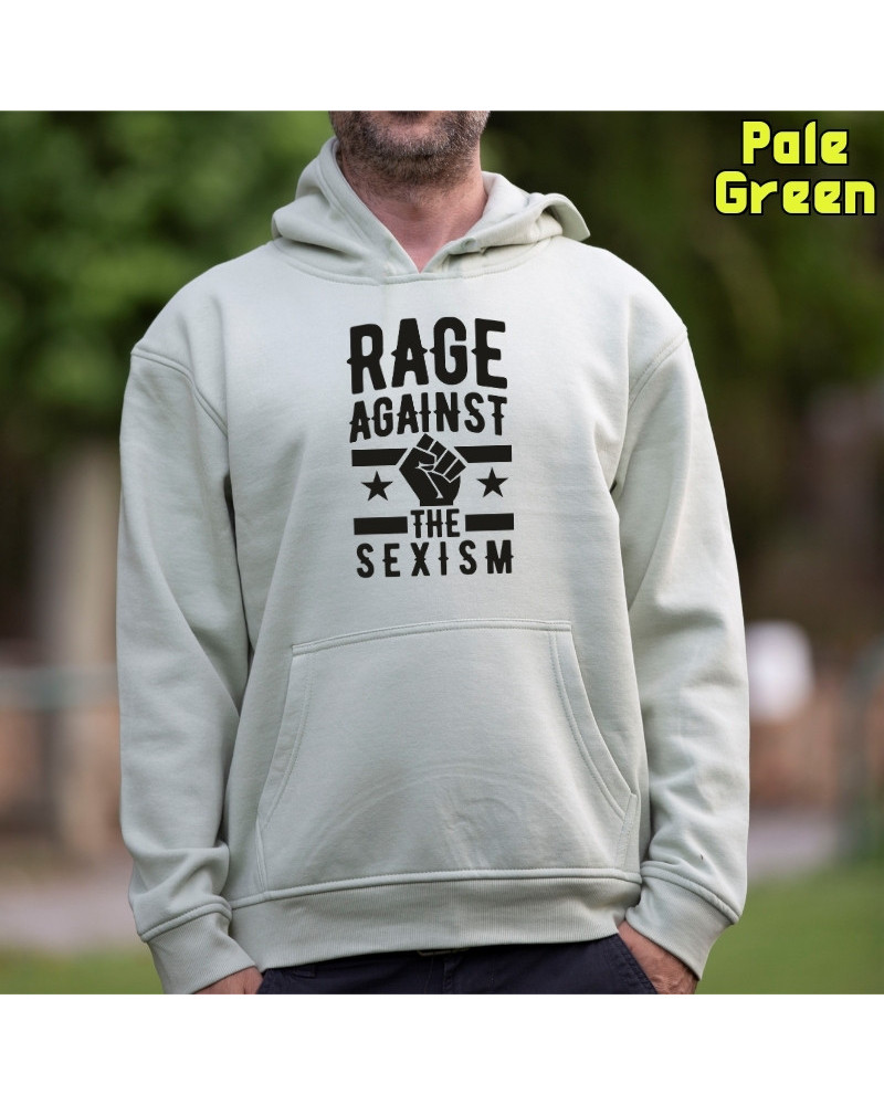 Rage Against The Sexism - Sudadera Hombre Con Capucha
