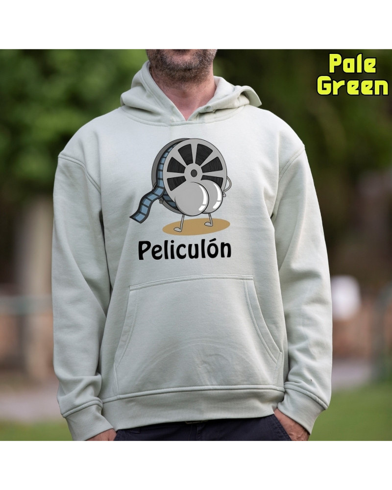 Peliculón - Sudadera Hombre Con Capucha