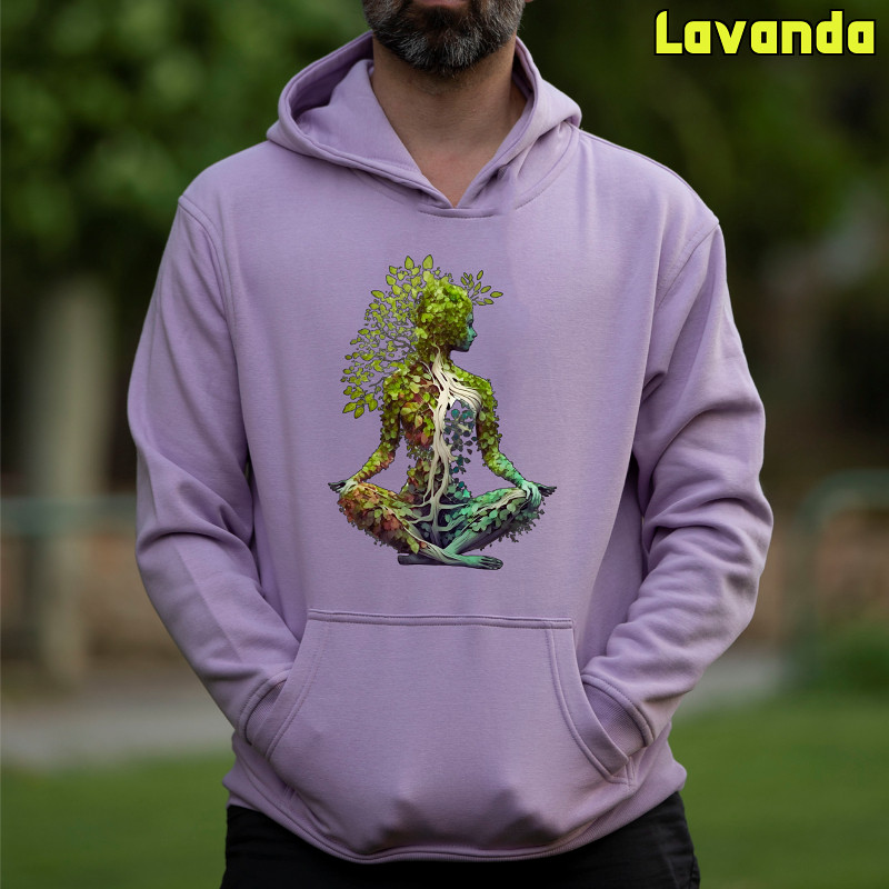 Pacha Mama - Sudadera Hombre Con Capucha