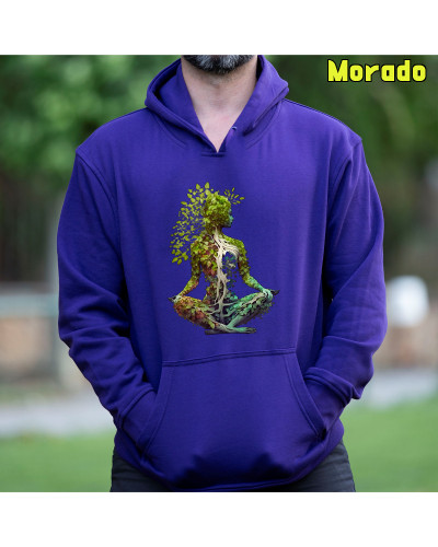 Pacha Mama - Sudadera Hombre Con Capucha