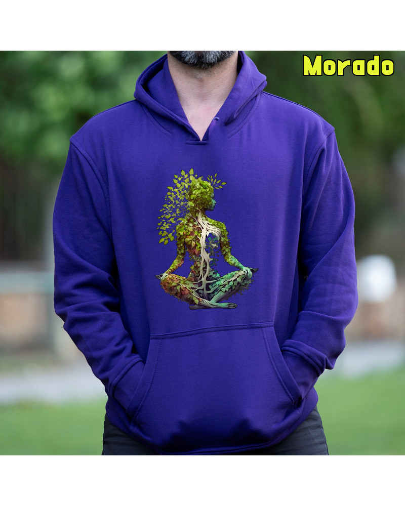 Pacha Mama - Sudadera Hombre Con Capucha