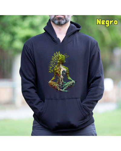 Pacha Mama - Sudadera Hombre Con Capucha