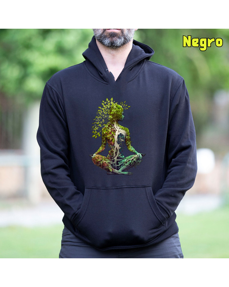 Pacha Mama - Sudadera Hombre Con Capucha
