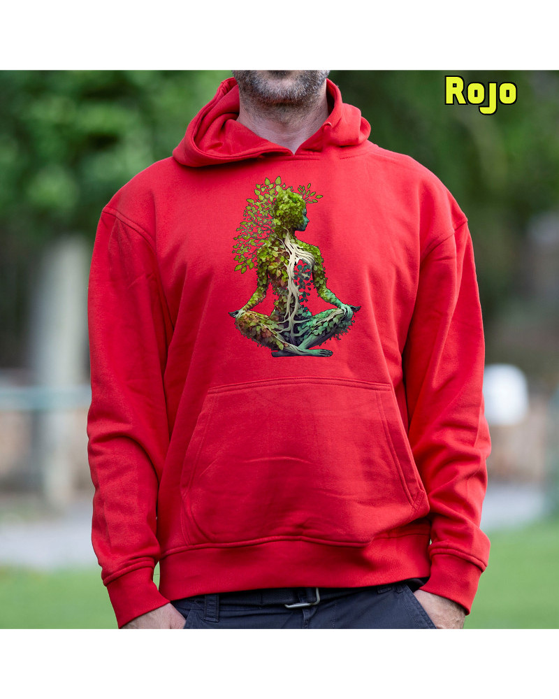 Pacha Mama - Sudadera Hombre Con Capucha