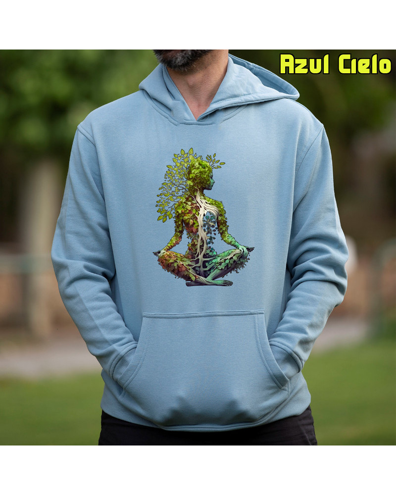 Pacha Mama - Sudadera Hombre Con Capucha