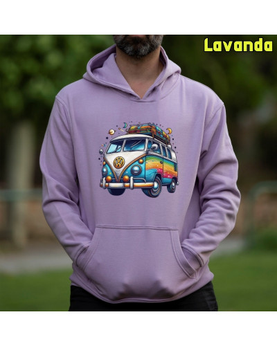 Love Van - Sudadera Hombre Con Capucha