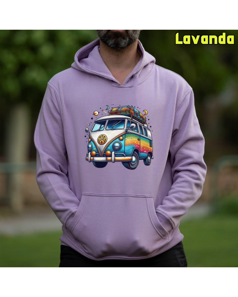 Love Van - Sudadera Hombre Con Capucha