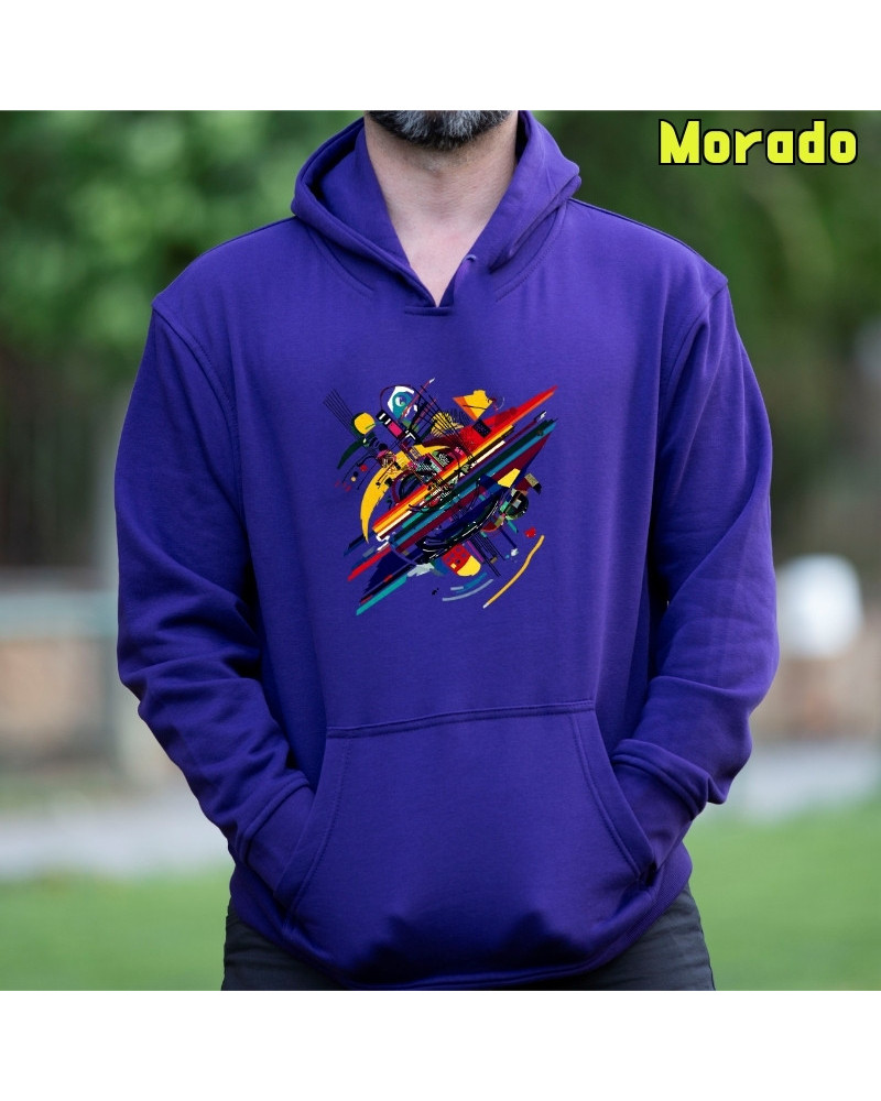 Kandinsky - Sudadera Hombre Con Capucha