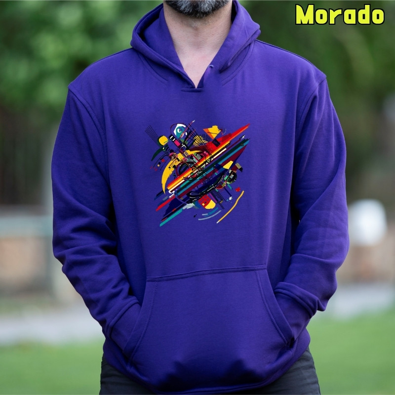 Kandinsky - Sudadera Hombre Con Capucha