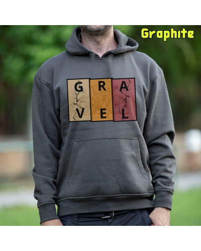 Gravel II - Sudadera hombre con capucha