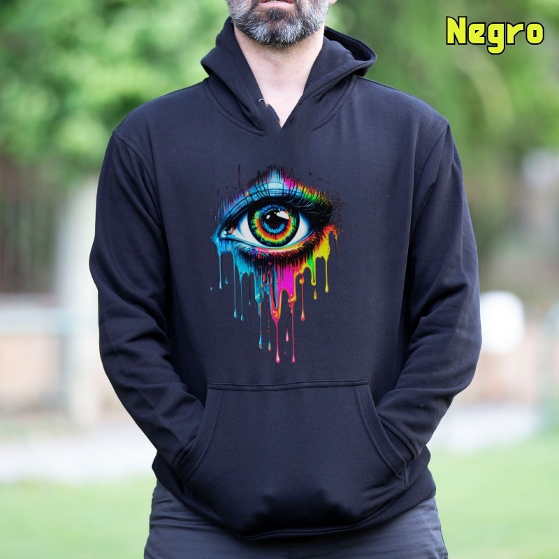Eye - Sudadera Hombre Con Capucha