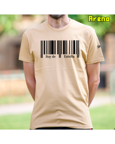 Camiseta Hombre Manga Corta - Soy De Estella