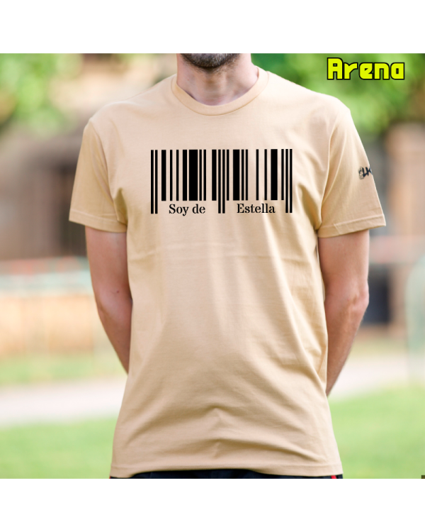 Camiseta Hombre Manga Corta - Soy De Estella