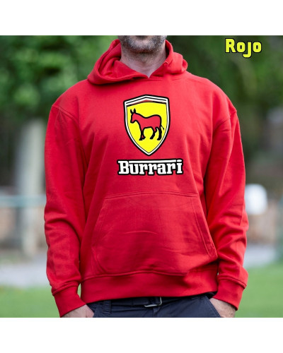 Burrari - Sudadera Hombre Con Capucha