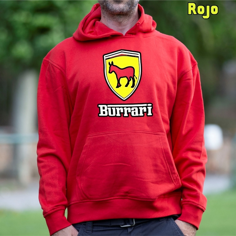 Burrari - Sudadera Hombre Con Capucha
