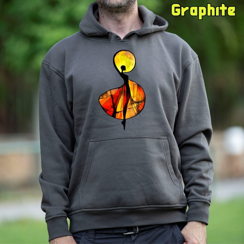 African - Sudadera hombre con capucha