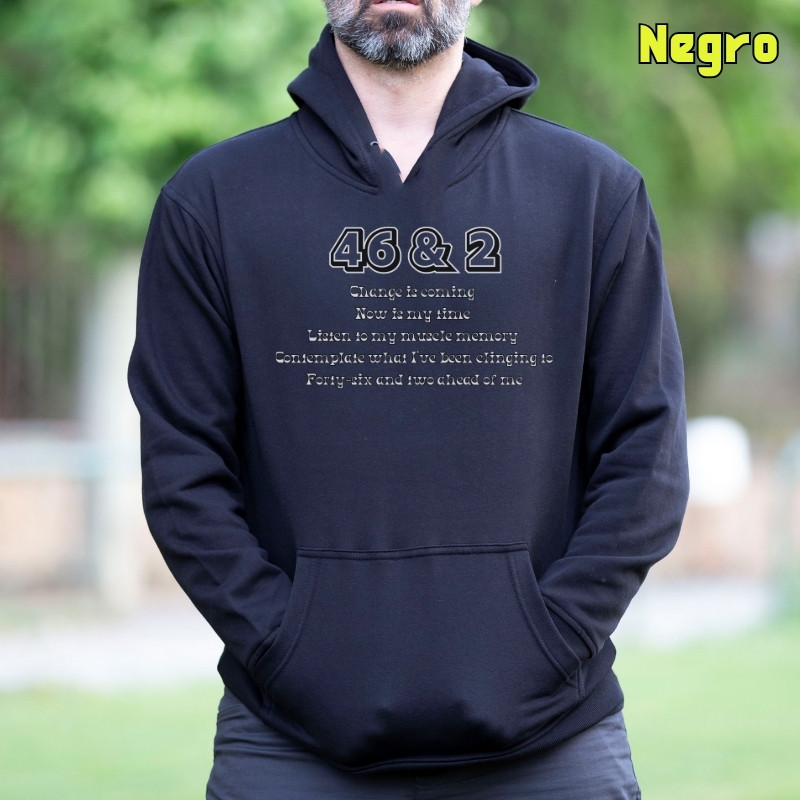 46&2 - Sudadera Hombre Con Capucha