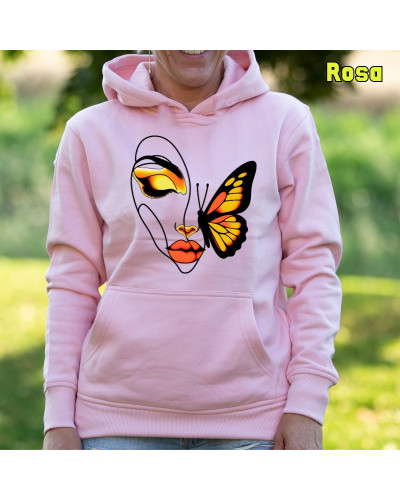 Volar - Sudadera Mujer Con Capucha