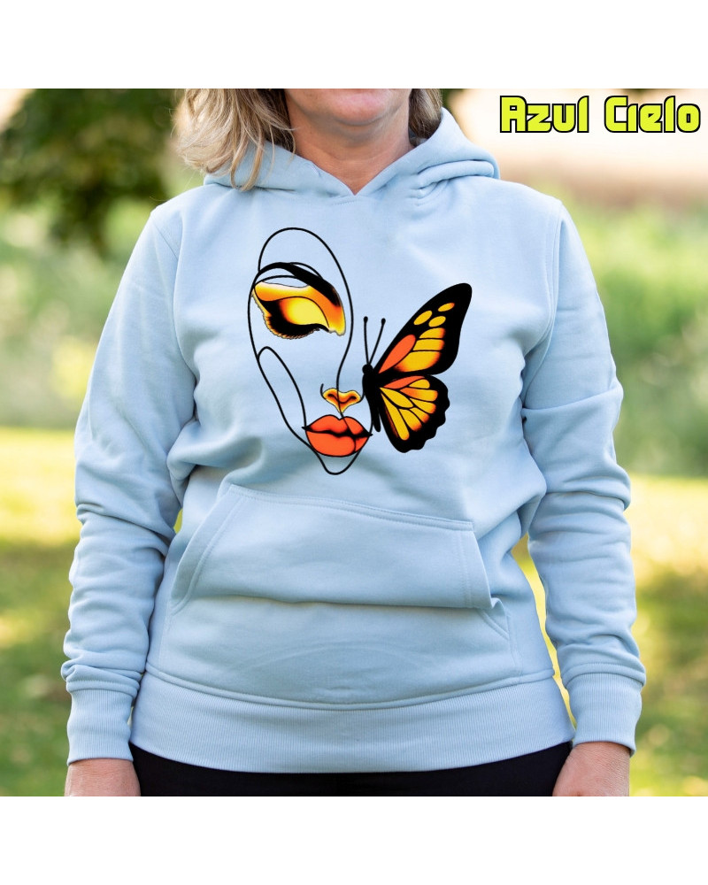 Volar - Sudadera Mujer Con Capucha
