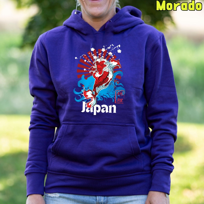 Red Japan - Sudadera mujer con capucha