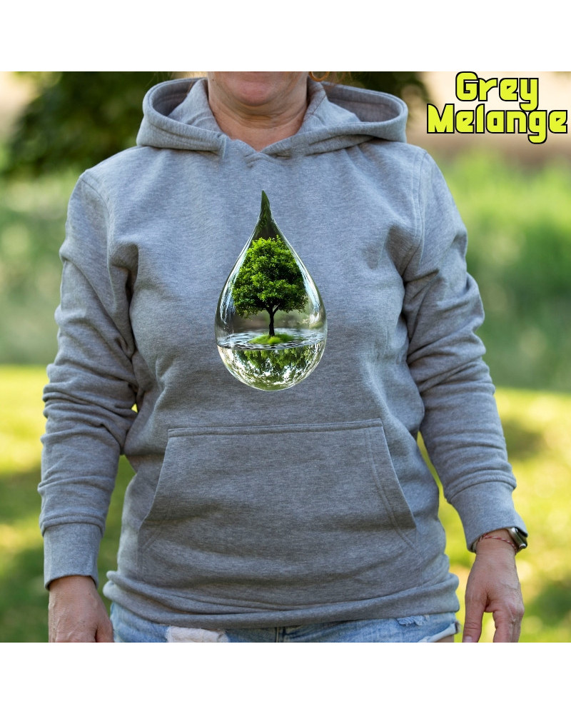 Gota - Sudadera mujer con capucha