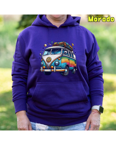 Love Van - Sudadera Mujer Con Capucha