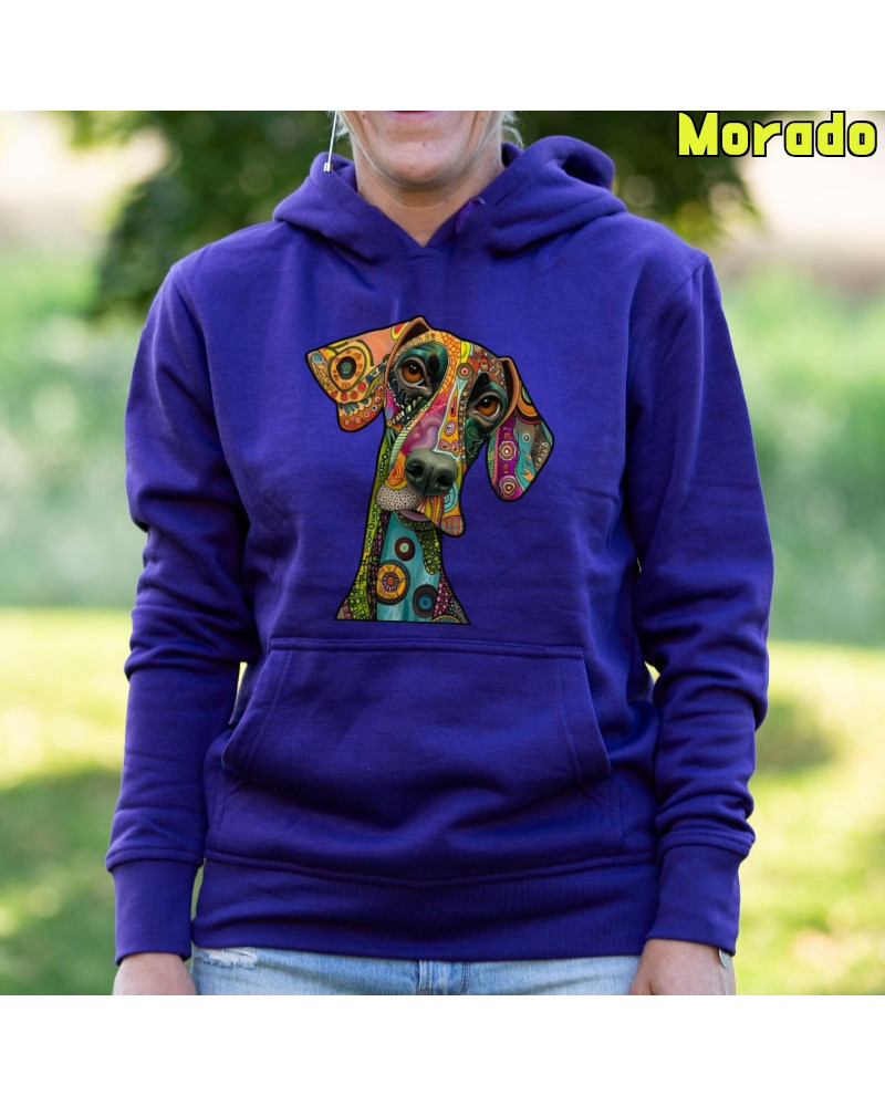 Dog - Sudadera Mujer Con Capucha