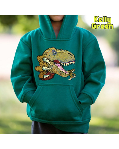 T Rex - Sudadera Niño Con Capucha