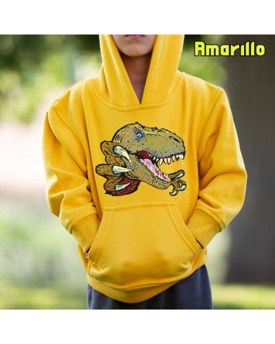 T Rex - Sudadera Niño Con Capucha