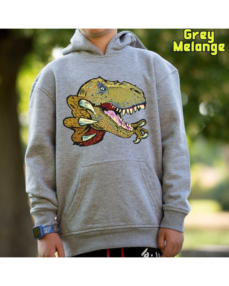 T Rex - Sudadera Niño Con Capucha