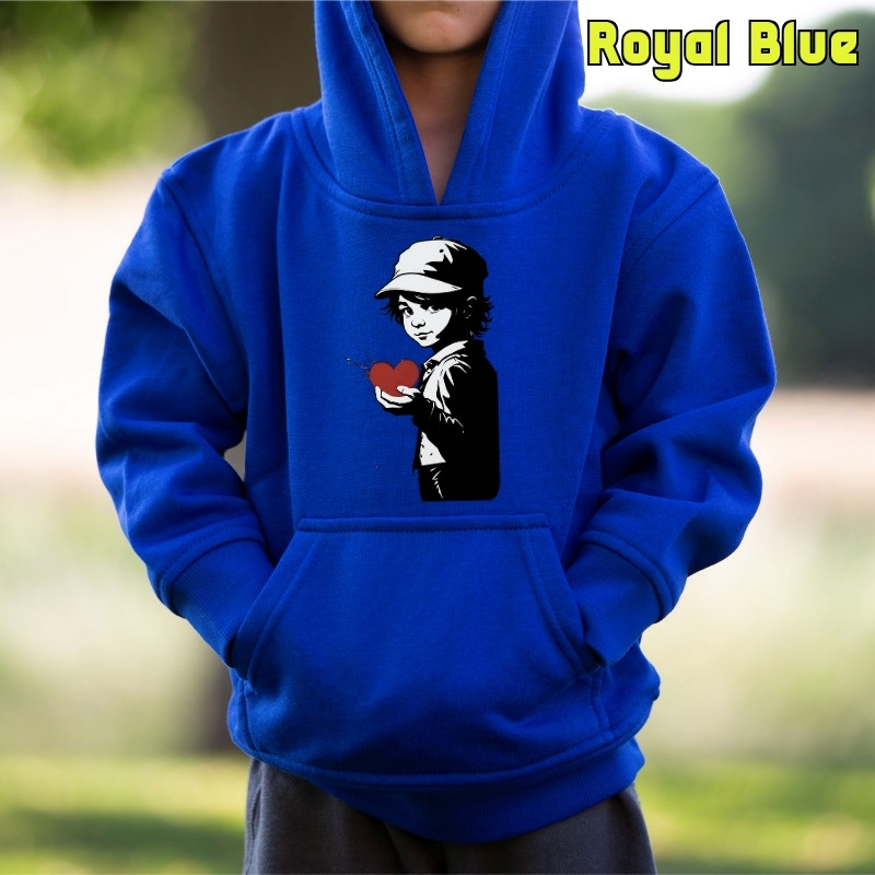 Corazón En Mano - Sudadera Niño Con Capucha