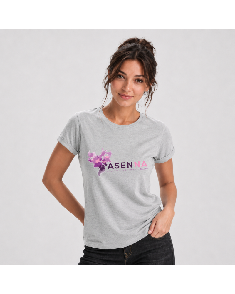 Asenna Logo - Camiseta Mujer Manga Corta