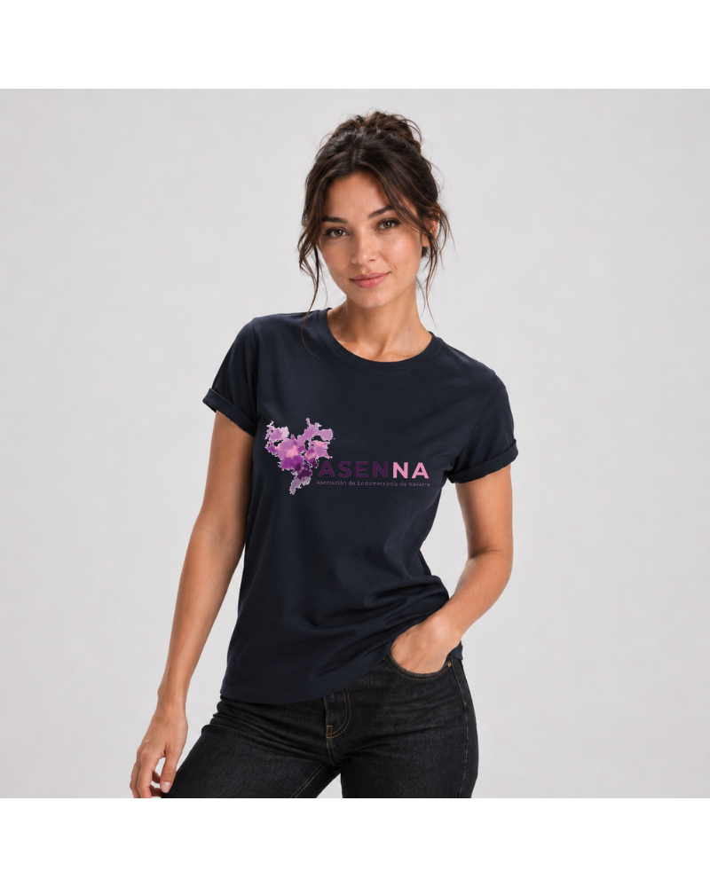 Asenna Logo - Camiseta Mujer Manga Corta
