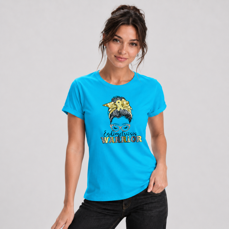 Endometriosis Warriors - Camiseta Mujer Manga Corta