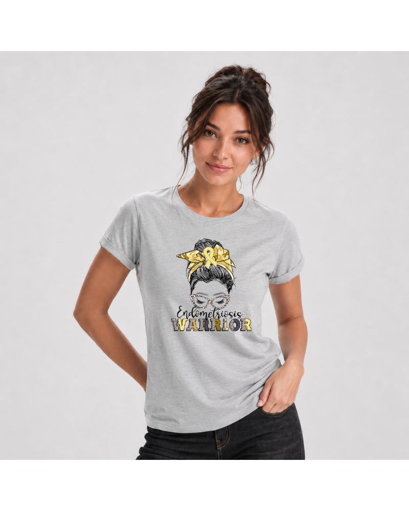 Endometriosis Warriors - Camiseta Mujer Manga Corta